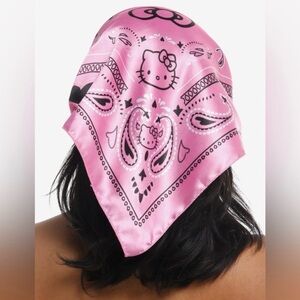 Hello Kitty Pink Multipurpose Bandana Scarf- NWT